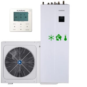 Pompa ciepła KAISAI Split 8,30kW ze zbiornikiem CWU 1F