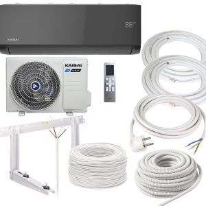 KAISIAI ICE 3.5KW BLACK KLB-12HRHI / KLWB-12HRHO+ zestaw 5w1!